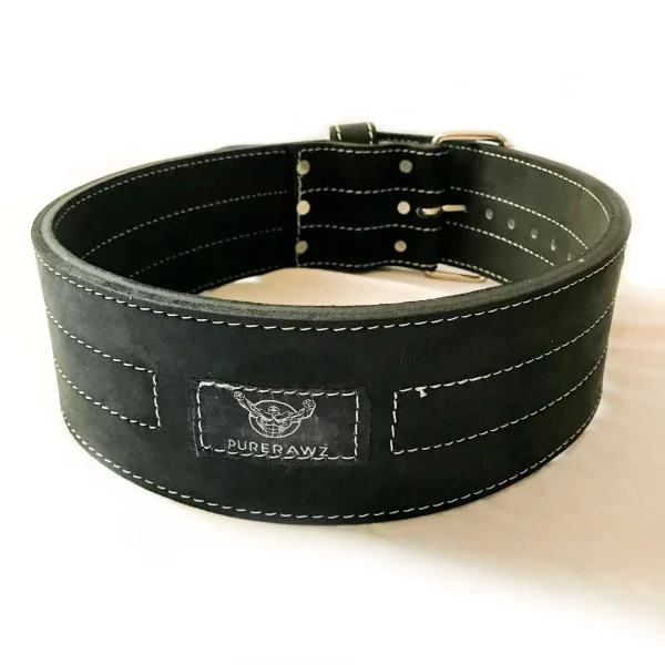 PureRawz Buckle Cowhide Genuine Leather 10MM Suede | Purerawz 4