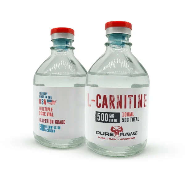 L-Carnitine 100ml 500mg per ml 50g Total