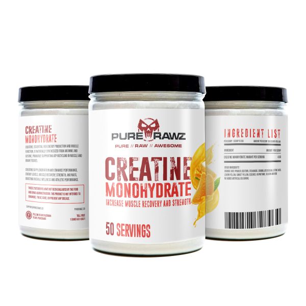 Creatine Monohydrate 3 Powders | PureRawz