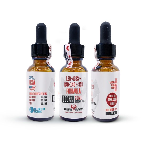 LGD-4033 + RAD-140 + S23 Formula