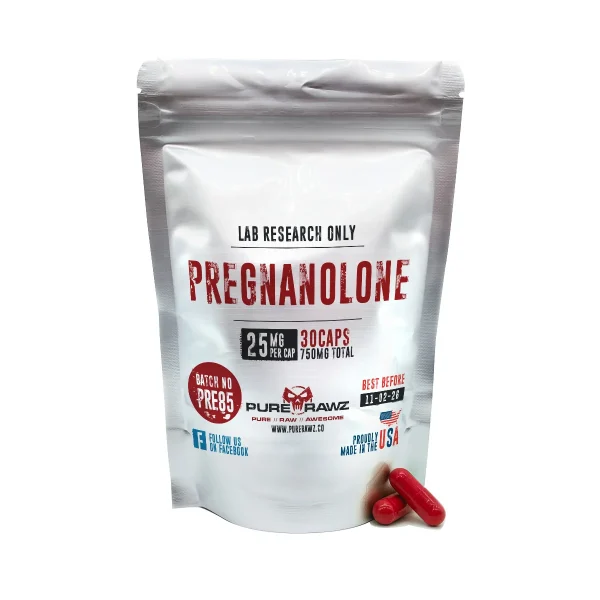 Pregnanolone 25mg 30ct | Capsules
