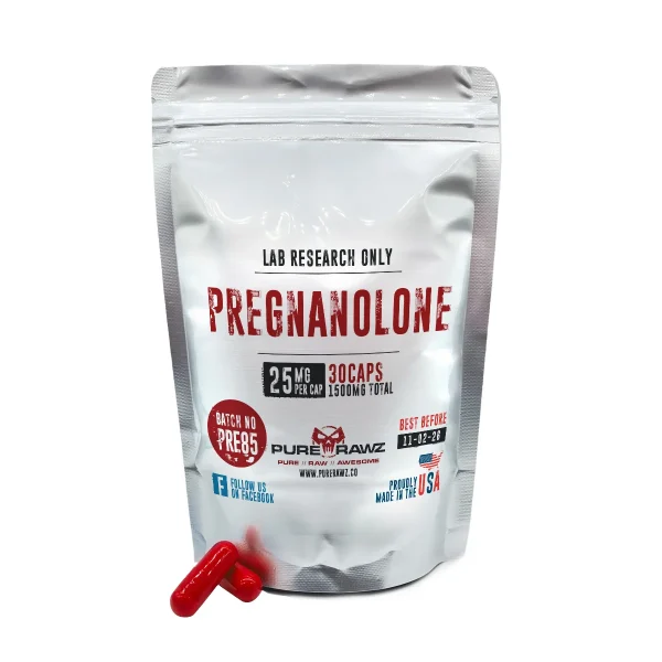Pregnanolone 60ct 25mg | Purerawz