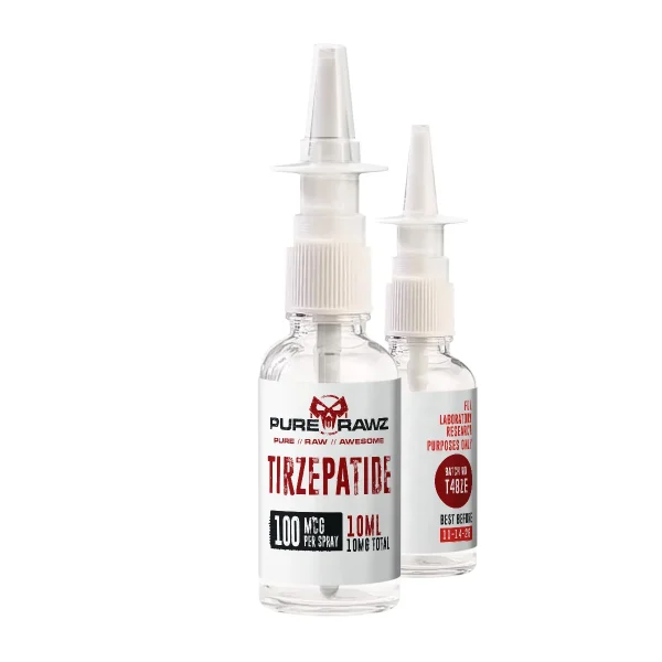 Tirzepatide Nasal Spray 10ml 100mcg per Spray 10mg Total
