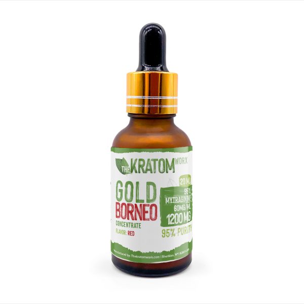 Gold Borneo Kratom Concentrate 20Ml