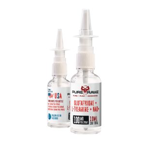 Glutathione + L-Theanine + NAD+ Nasal Spray